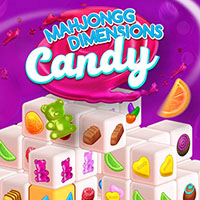 Mahjongg Dimensions Candy 640 Seconds