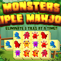 Monster Triple Mahjong